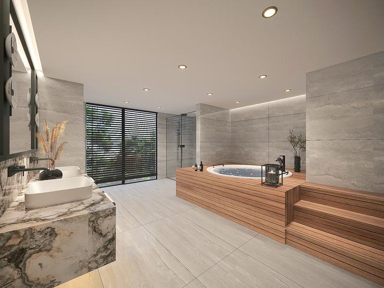 Suniş Kumköy Beach Hotel otel odası ve banyo tasarımı, görsel 6